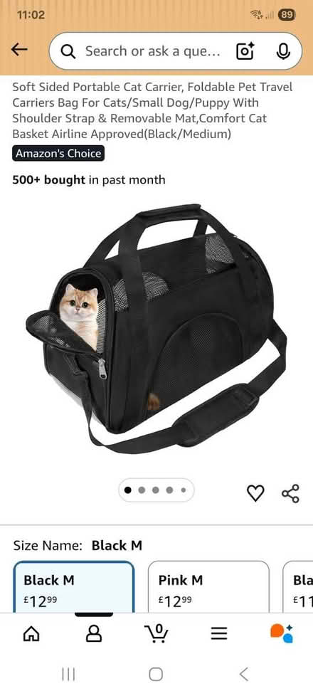 Photo of free Small pet carrier (Congleton) #1