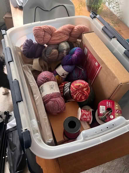 Photo of free Crate of craft bits (Gamlingay SG19) #1