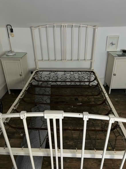 Photo of free Cast iron bed (Battersea SW11) #1