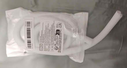 Photo of free 1 metre woven white plastic cable tidy 1 cm diam (Lye Valley OX3) #1