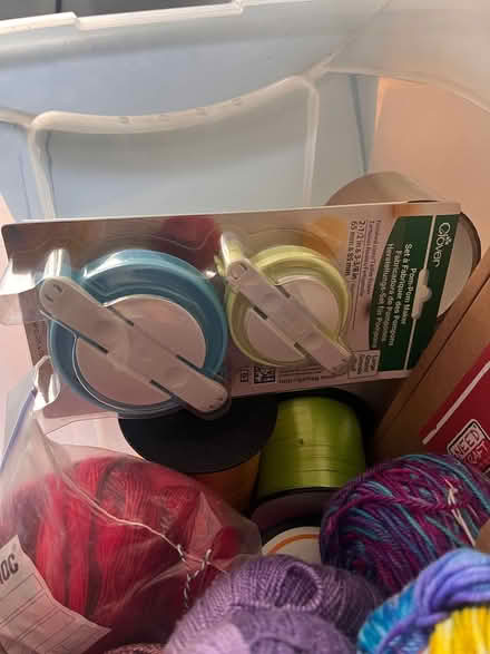 Photo of free Crate of craft bits (Gamlingay SG19) #3