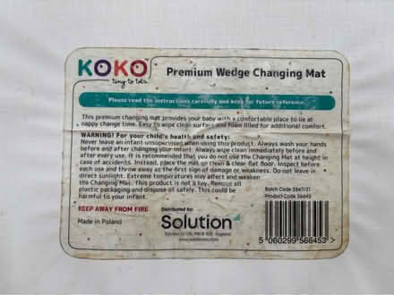 Photo of free Baby changing mat (Fareham PO16) #4