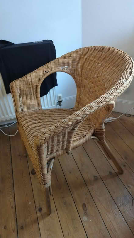 Photo of free One wicker chair (Cathcart G44) #3