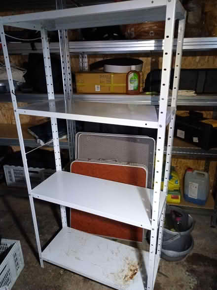 Photo of free Metal shelf unit (Stannington S6) #1
