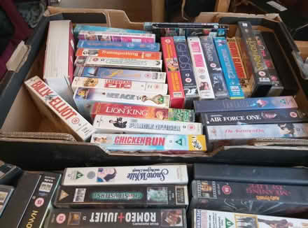 Photo of free 2 boxes of video tapes (Robinswood GL4) #2