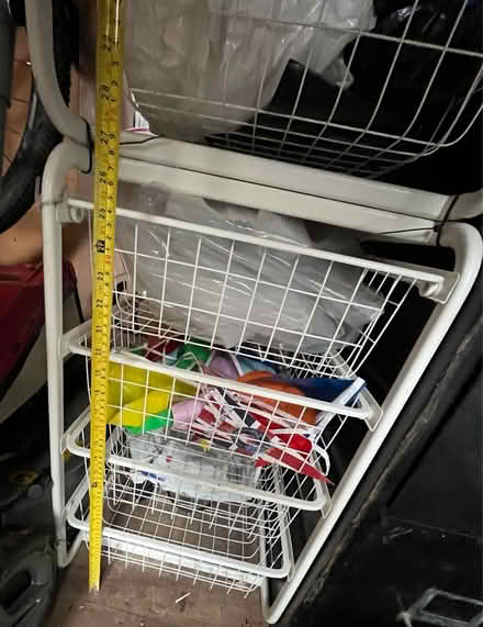 Photo of free 2 x metal storage racks (Chaulden HP1) #2