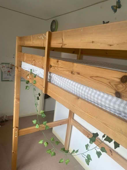 Photo of free High sleeper pine bed frame (Old Woking GU22) #1