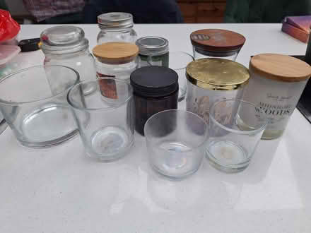 Photo of free Empty jars for candles (CR5 old coulsdon) #1