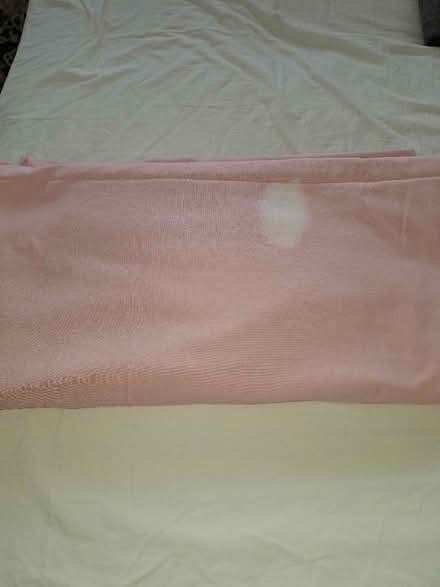 Photo of free Double pink flat sheet. (Malvern Link WR14) #1