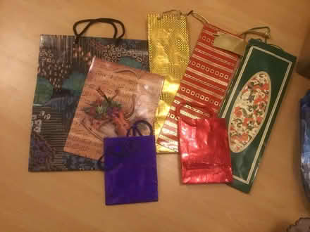 Photo of free Assorted gift bags (7) (B62 near Blackheath) #1