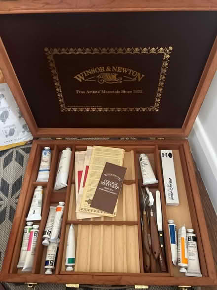 Photo of free Oil paint/ artists set in case (Stanway, CO3) #1