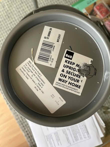 Photo of free White/magnolia paint (Surrey Quays SE8) #1