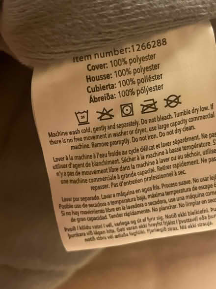 Photo of free As New Weighted Blanket (Newburgh WN8) #3