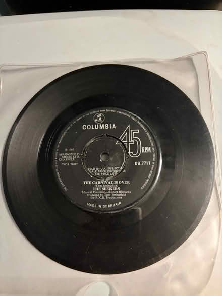 Photo of free New Seekers Single (Westbury Wilts BA13) #1