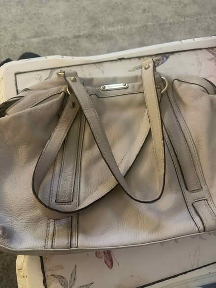 Photo of free Michael kors beige leather handbag (ME7) #1