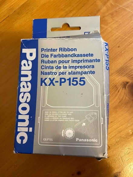 Photo of free PRINTER RIBBON, Panasonic, KX- P155, for use in KX-P1524, K (Broadwater BN14) #1