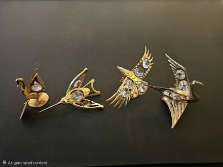 Photo of free Mascot USA 24 carat gold plated bird figures (Chipstead TN13) #1