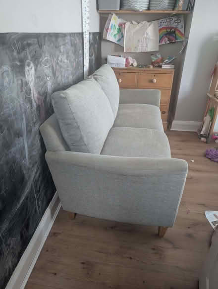 Photo of free Grey 2-seater sofa (Ormskirk L39) #2