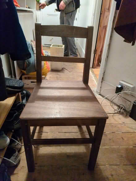 Photo of free Wooden chair (Lewisham SE4) #1