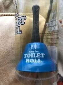 Photo of free 'Ring for Toilet Roll' Bell - new (Allerton L18) #2