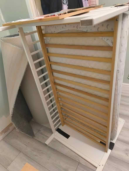 Photo of free Cot bed and mattress (Wood End UB6) #1