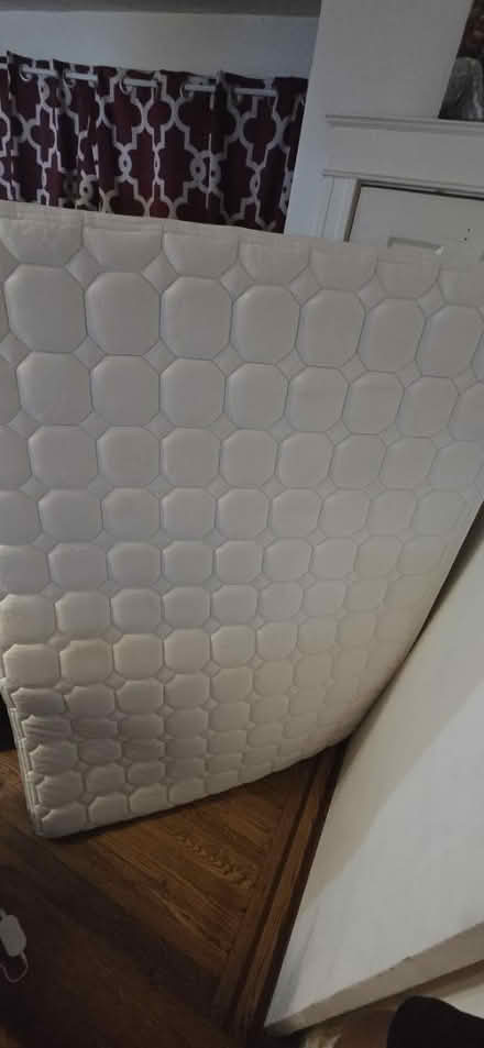Photo of free Full sized mattress and box spring (Upper Darby) #2
