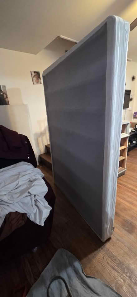 Photo of free Full sized mattress and box spring (Upper Darby) #1