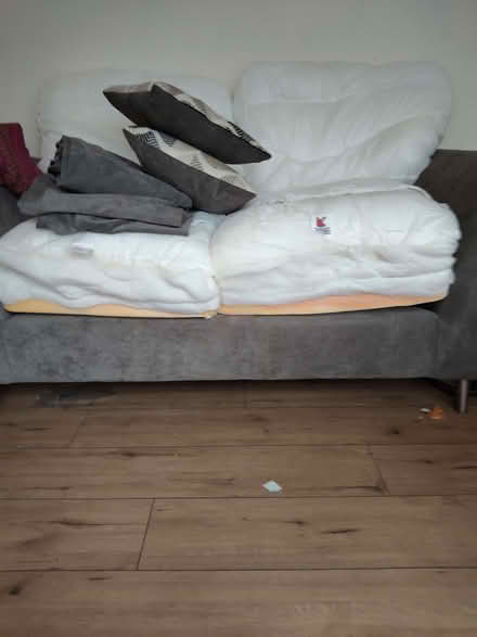 Photo of free Grey sofa (Chaddesden DE21) #1