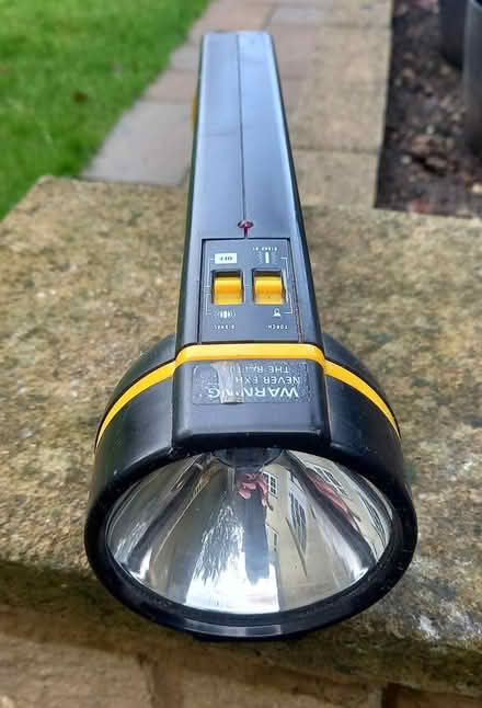 Photo of free Rechargeable torch (Central Letchworth) #2