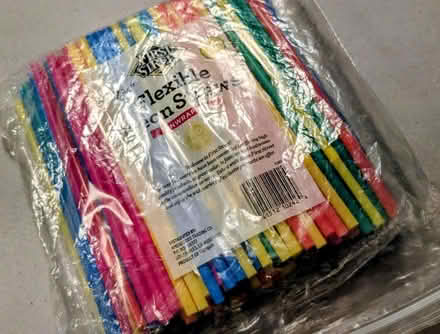 Photo of free Flexible neon straws (St Albans AL1) #1