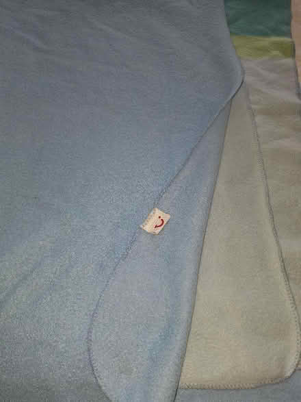 Photo of free Blue fleece blanket (Malvern Link WR14) #2