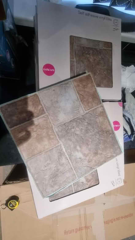 Photo of free self adhesive vinyl tiles (Beeston Rylands NG9) #1