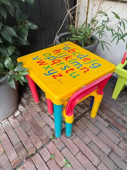Photo of free Kids’ children’s table and chair (SE5) #1
