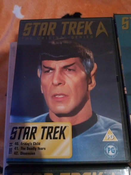 Photo of free 4 star trek TOS dvds (Halifax HX2) #2