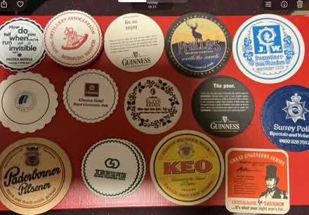 Photo of free Beer and Cocktail Mats for Collector or use. (GU14) #2