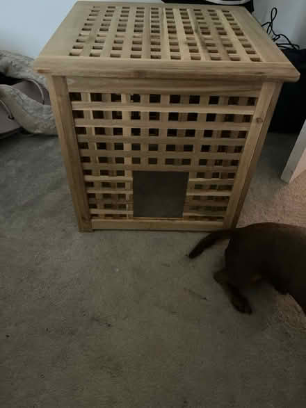 Photo of free Hollow Wooden box with lid (Warlingham) #2