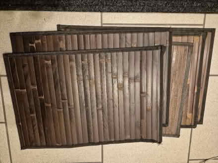 Photo of free 5 wooden place mats (Charlton OX12) #1