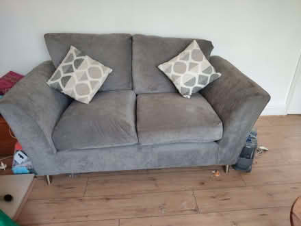 Photo of free Grey sofa (Chaddesden DE21) #2