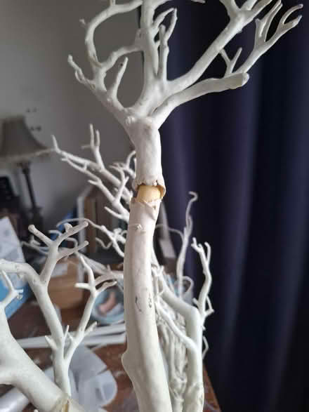 Photo of free 2 white display trees (Hanworth TW13) #3