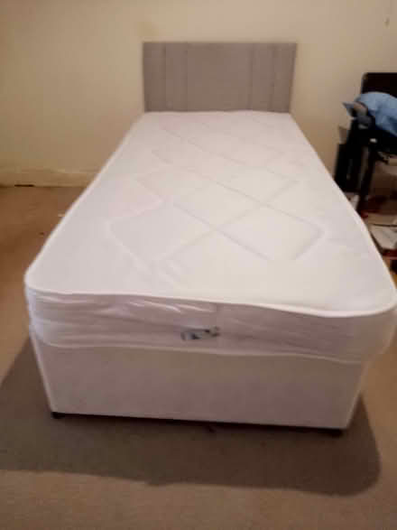 Photo of free Single Divan Bed And Mattress (Vale LA1) #2