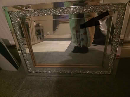 Photo of free Heavy crushed diamond large mirror (Little Chester DE1) #1