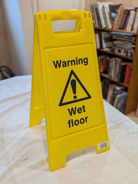 Photo of free 'Warning: Wet floor' sign (Yeading UB4) #1