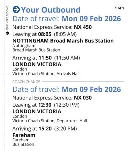 Photo of free Ticket (Meadows NG2) #1