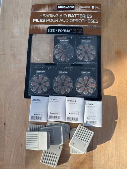 Photo of free Hearing aid batteries and accesory (Britannia) #1