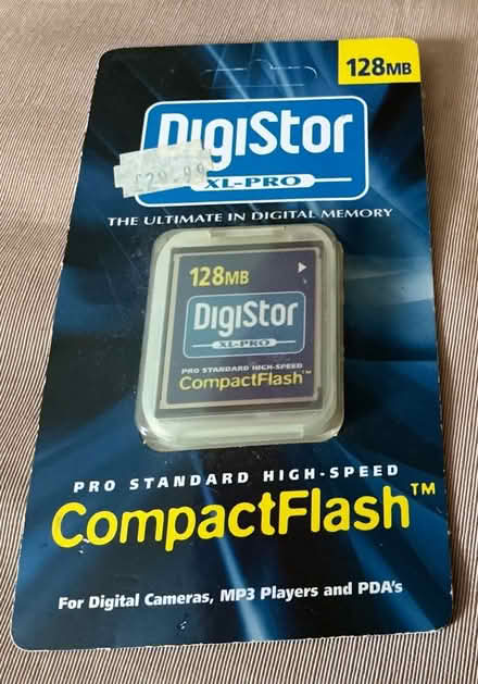 Photo of free Compact flash card, 128MB (CT4) #1