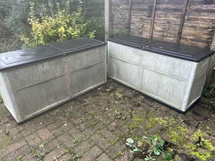 Photo of free Garden storage containers (Three Fields Farm HP3) #1