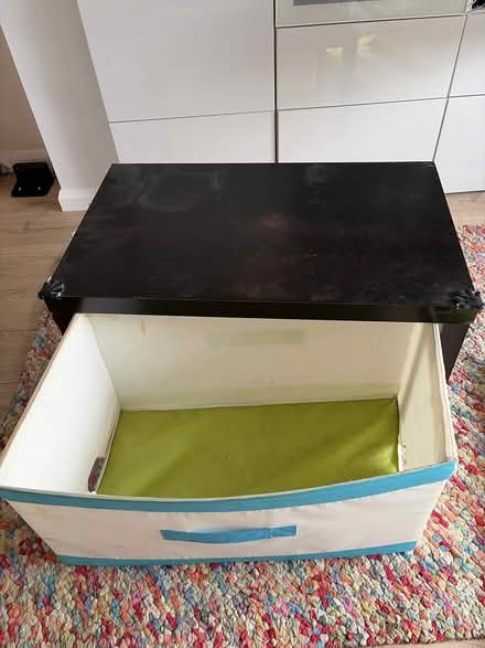 Photo of free Table and under table storage box (SG4 hitchin) #2