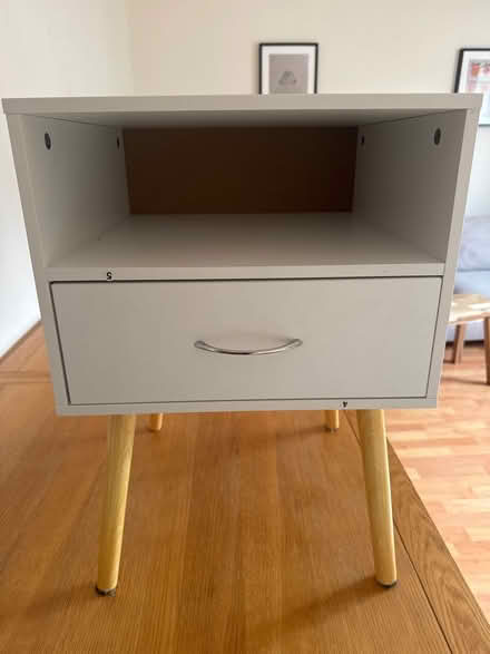Photo of free White bedside table (SE13) #1
