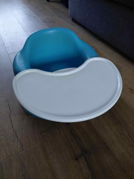 Photo of free Baby Bumbo with tray (Knightsfield Welwyn Garden AL8) #3