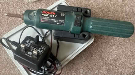 Photo of free Bosch PSR 2.4v electric screwdriver (Kelvedon CO5) #1